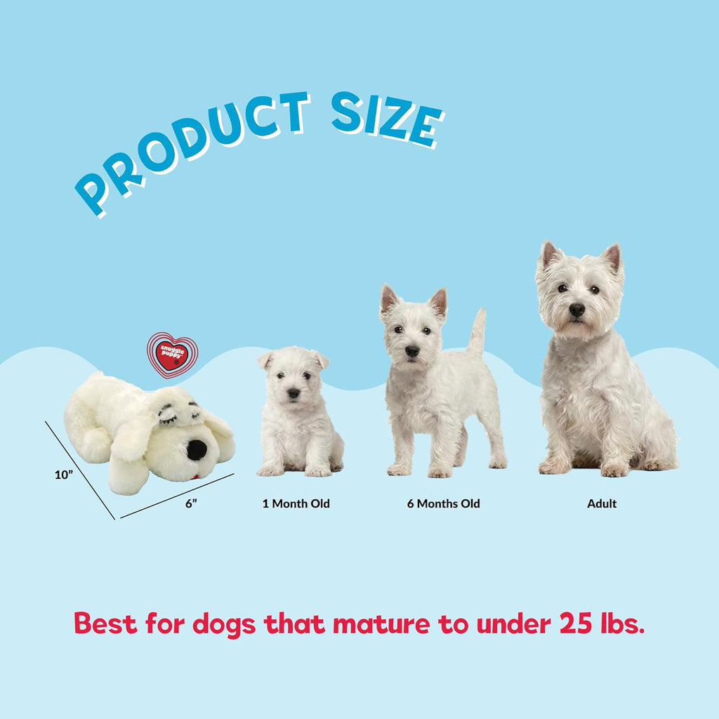 Snuggle Puppy Heartbeat - Juguete para cachorros para razas pequeña...