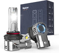 Tequison - Bombillas 9005\/HB3, 50000 lm ultra brillantes 6500 K bl...