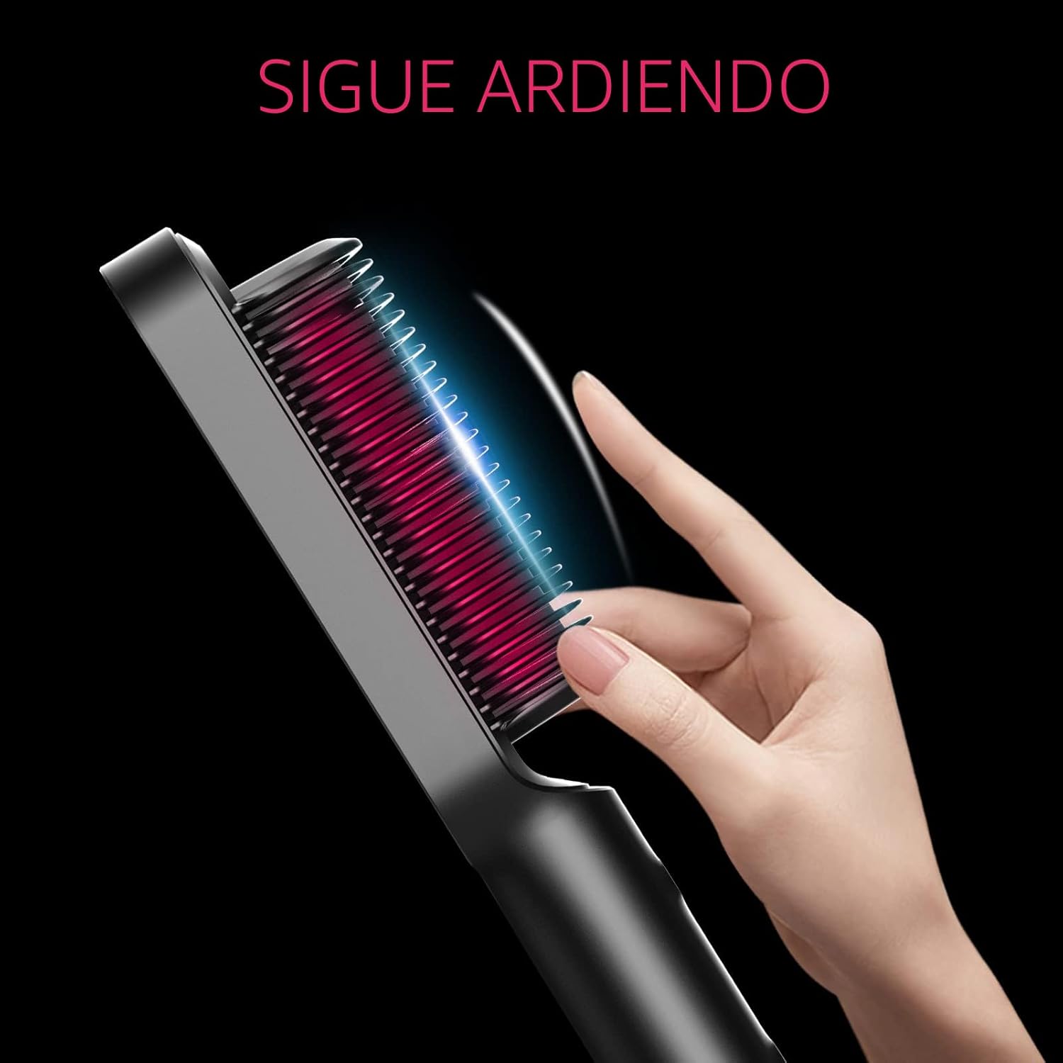 Cepillo Alisador de Pelo, cepillo alisador de pelo con anillo TYMO,...