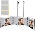 XIGETRAIL Espejo recargable de 3 vías para corte de pelo automático...