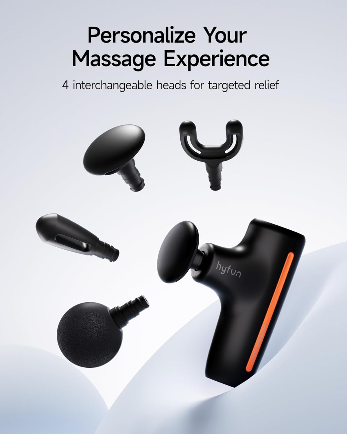 HYFUN H1 Super Mini Massage Gun, Compact Portable Deep Tissue Massa...