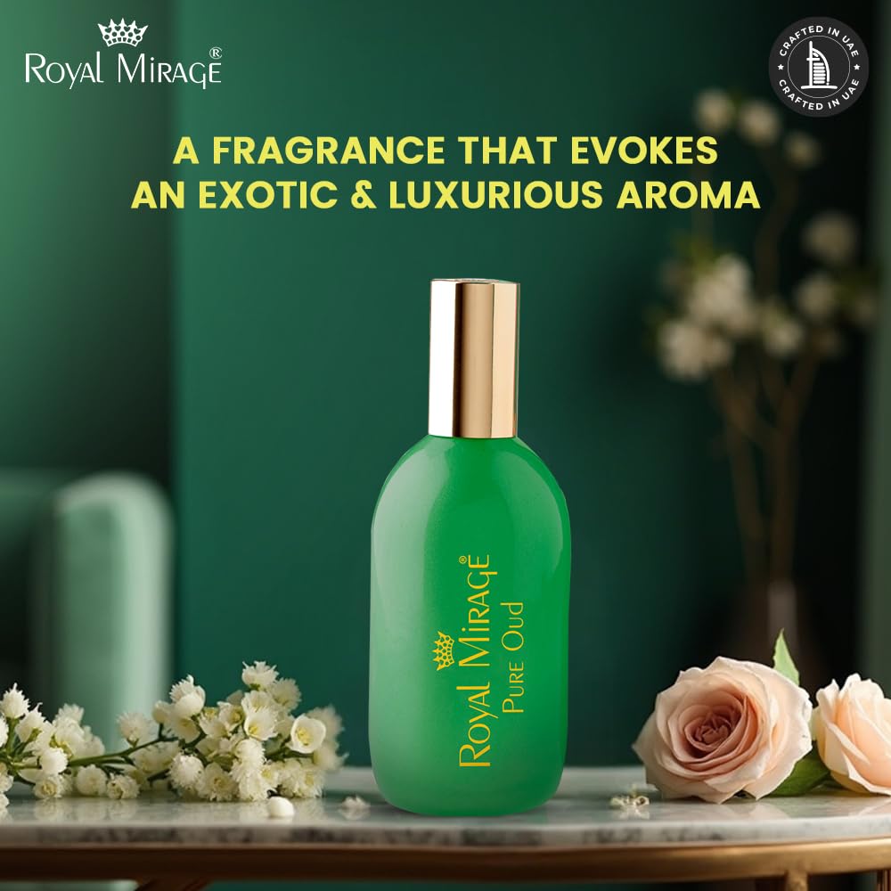 Royal Mirage Pure Oud Eau de Cologne - Spray de Fragancia Premium d...