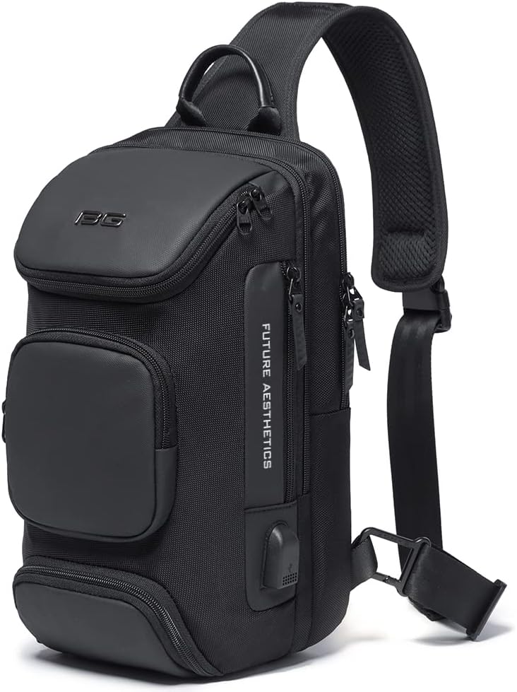 BANGE Bolso bandolera, mochila cruzada impermeable, bolsa de hombro...