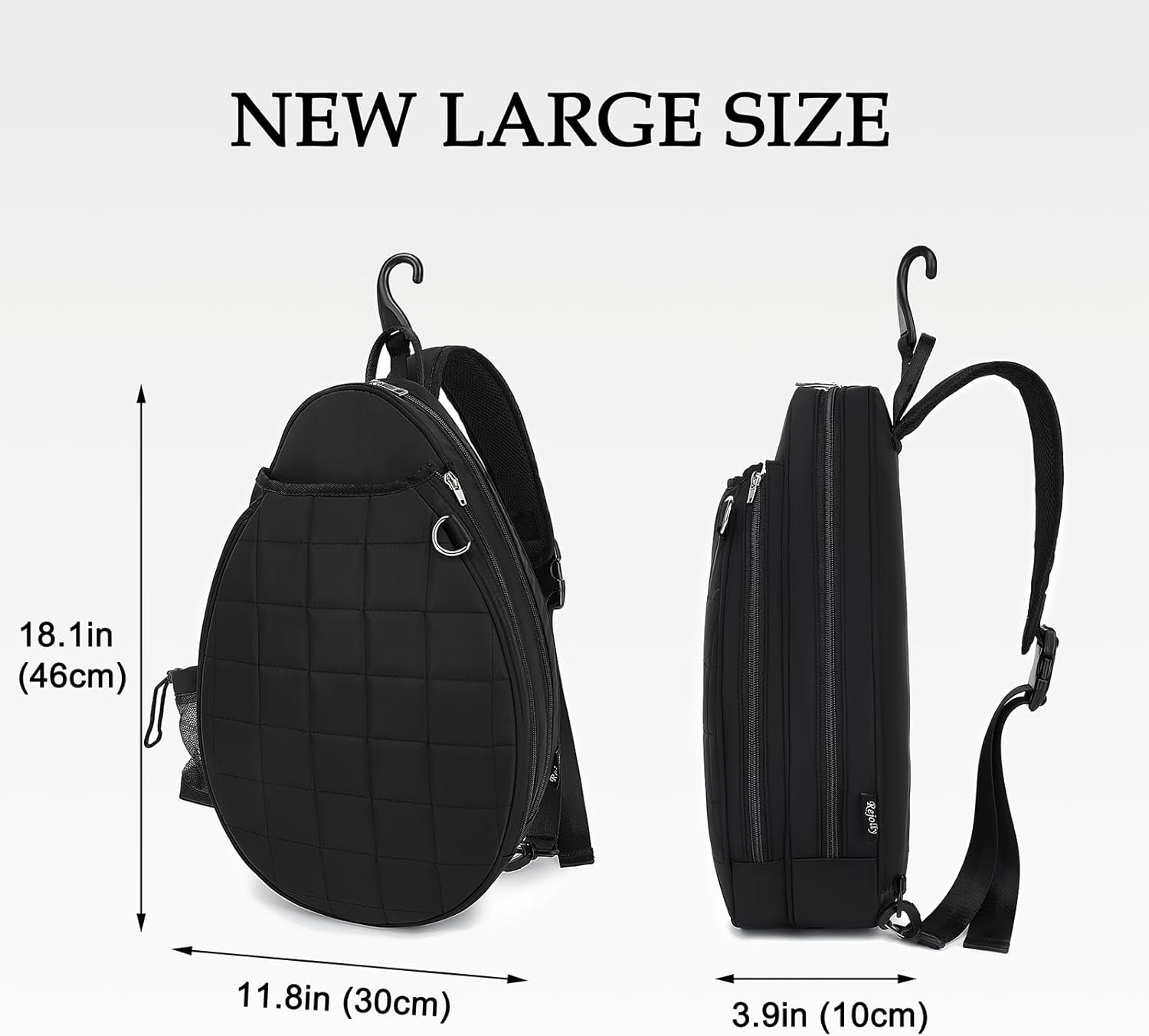 Rejolly Bolsa Bandolera de Raqueta de Tenis para Mujeres y Hombres...