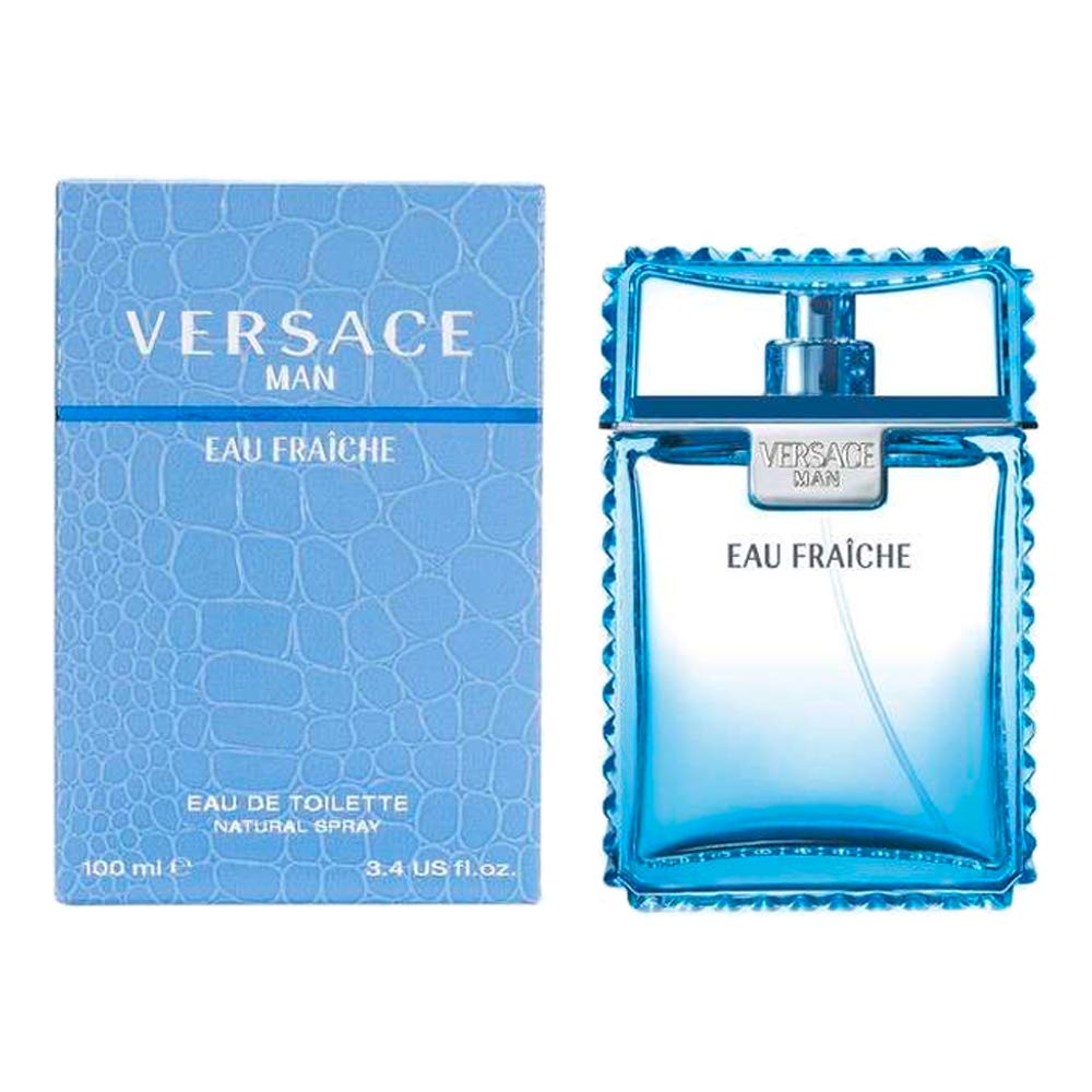 Versace Man Eau Fraiche by Versace para Hombre 3.4 oz Spray de Eau...
