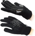 SkatingSpirit - Guantes acolchados de gel para patinaje sobre hielo...