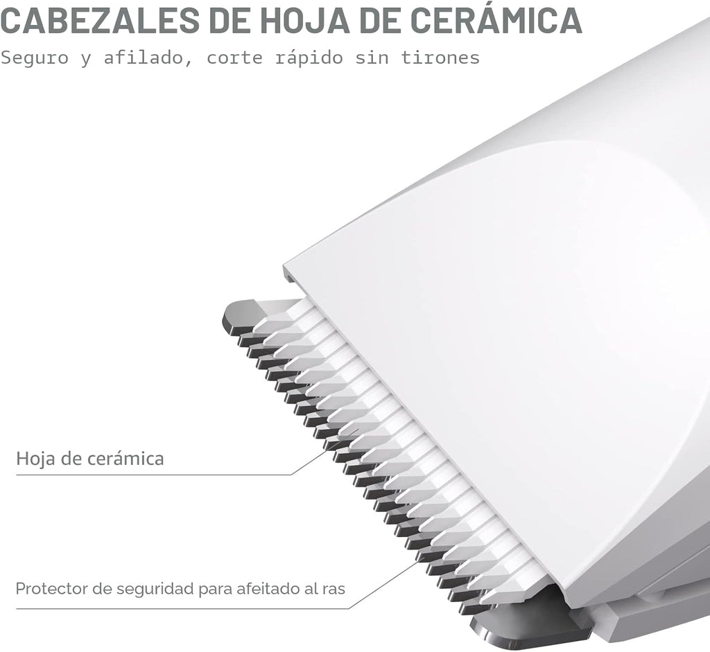 OLOV Recortadora eléctrica de pelo corporal, recortadora de ingle p...