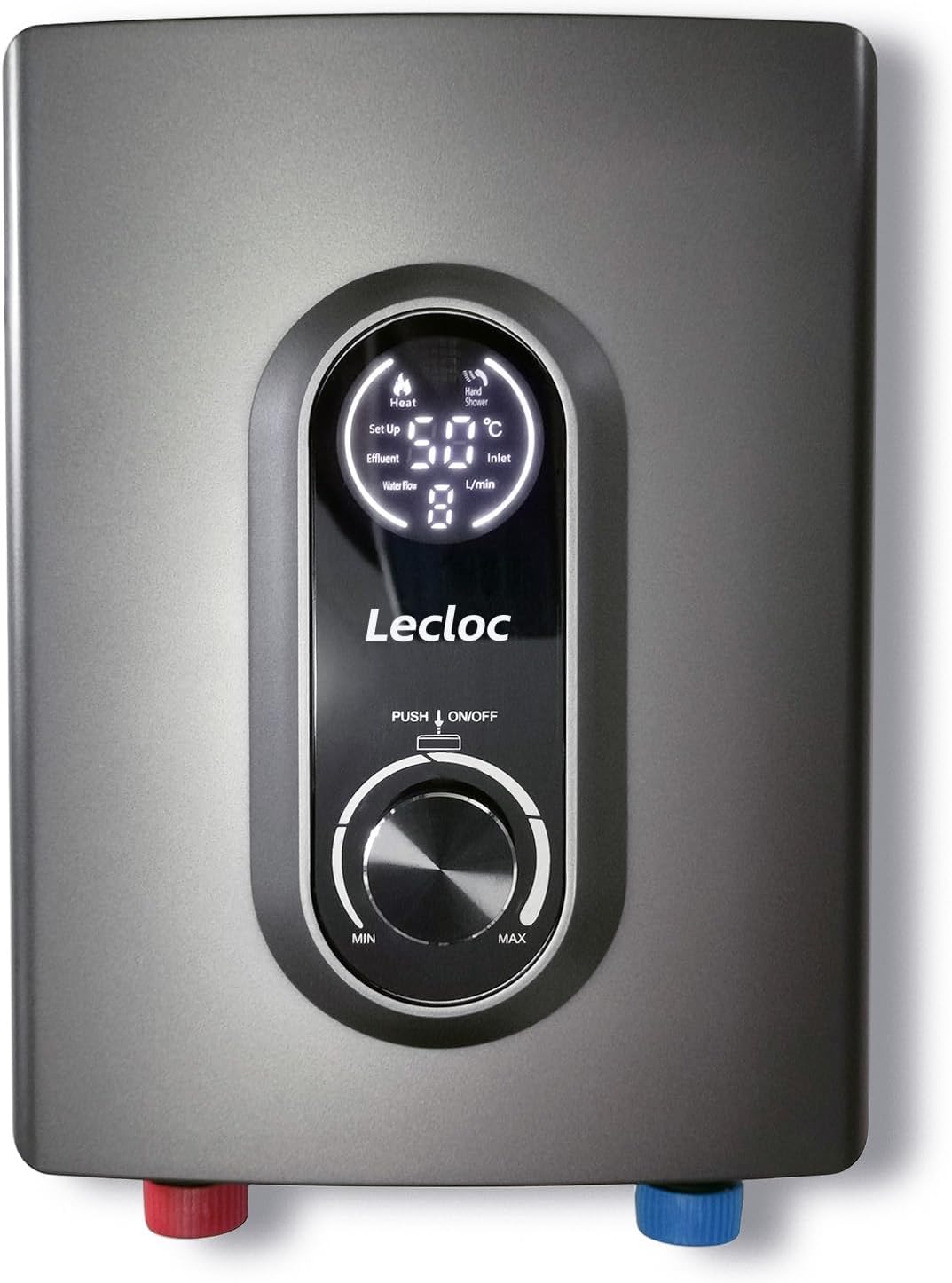 LECLOC Mini calentador de agua instantáneo sin tanque debajo del fr...