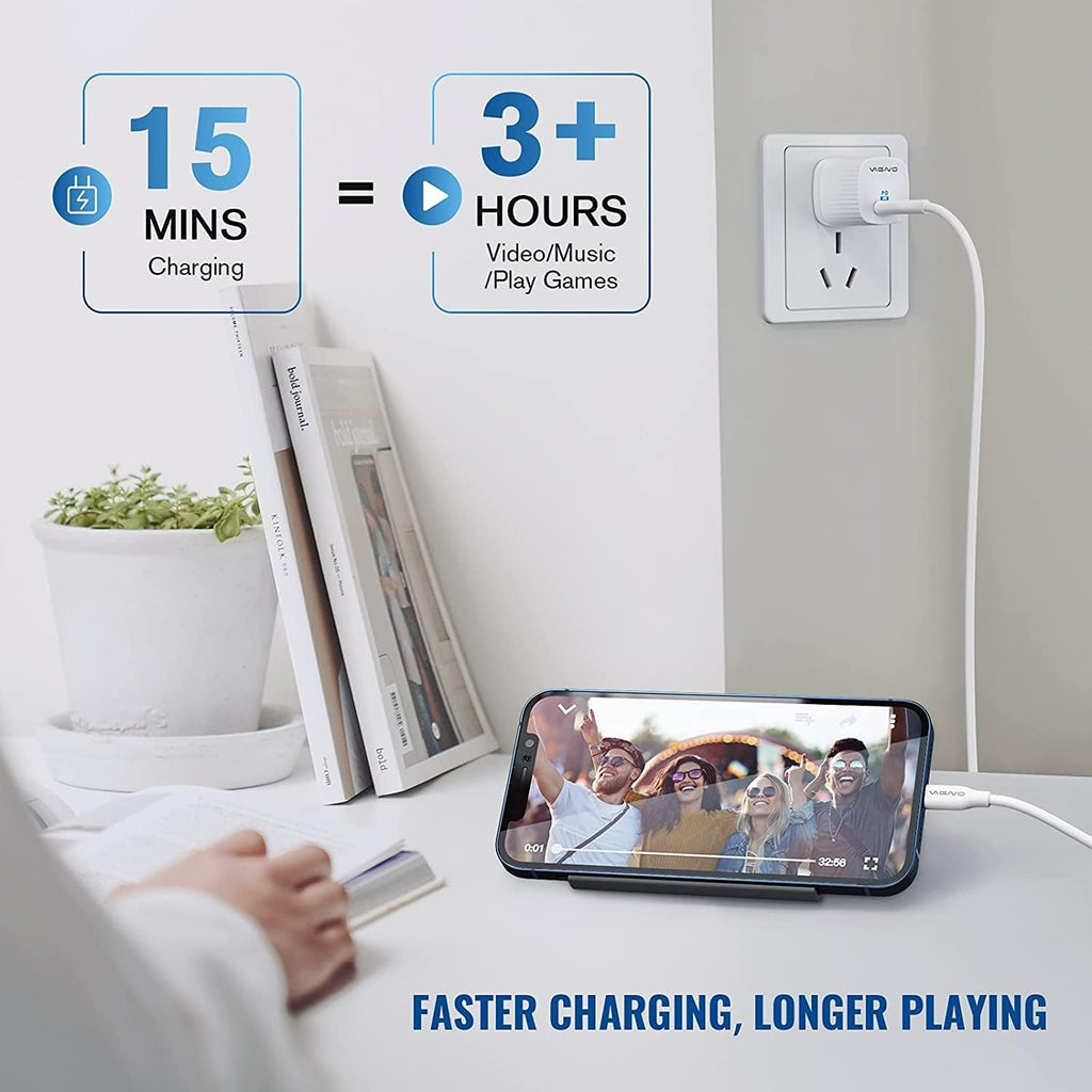 [Apple MFi Certified] 2Pack iPhone 14 Charger Fast Charging,20W USB...