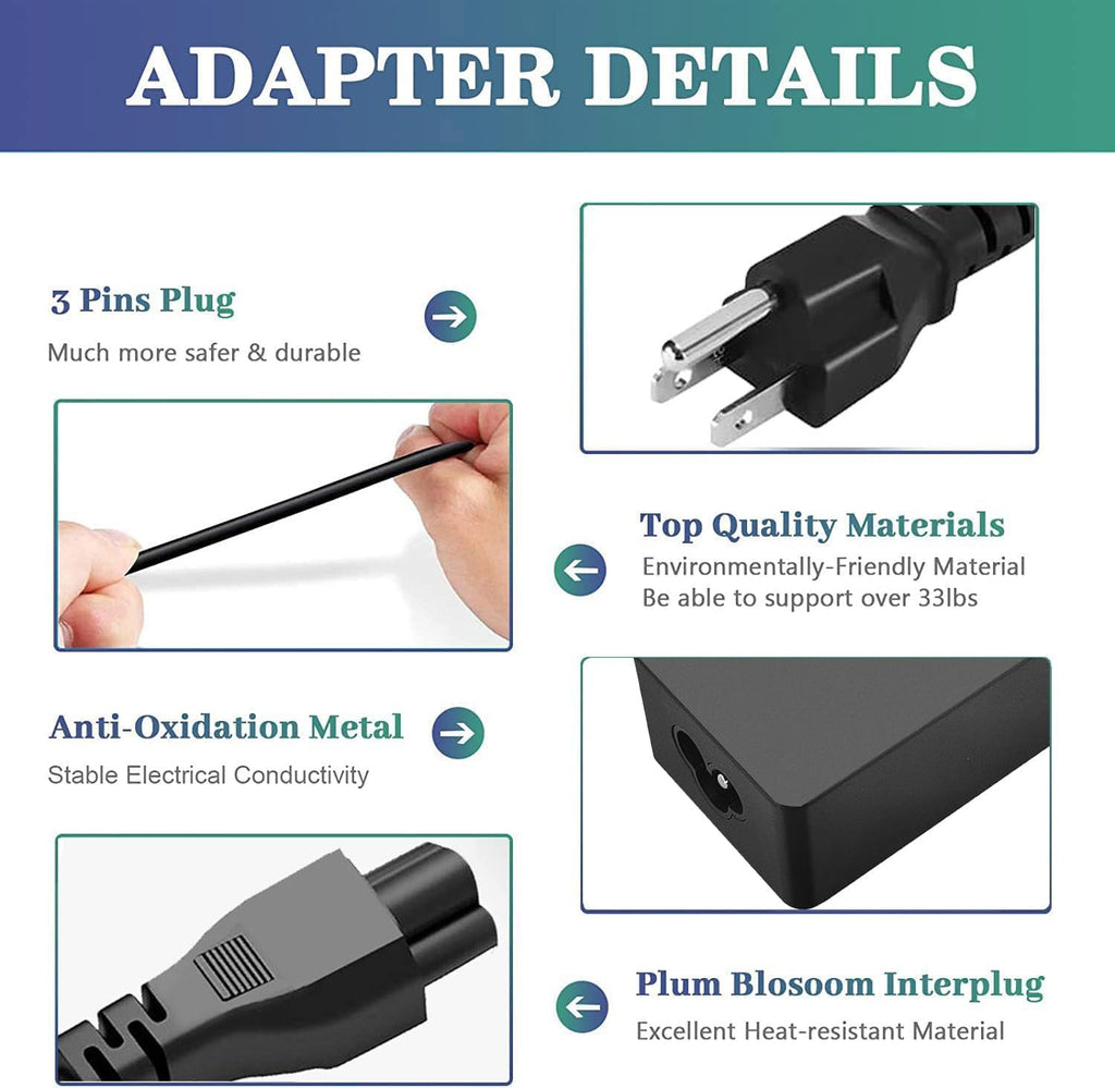 Cargador USB C de 45 W para portátil compatible con Chromebook 100e...