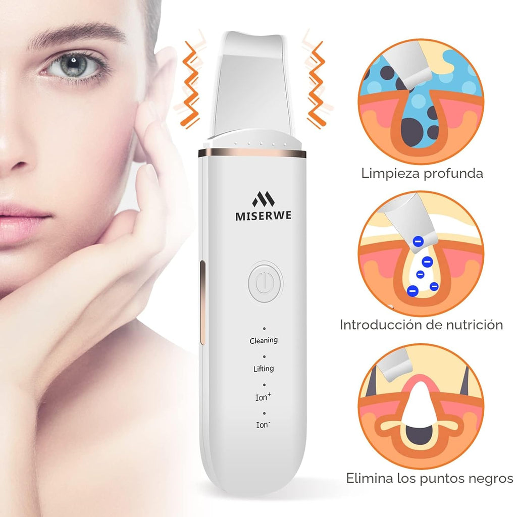 Raspador de Piel Espátula Facial Raspador Facial Espátula para Limp...