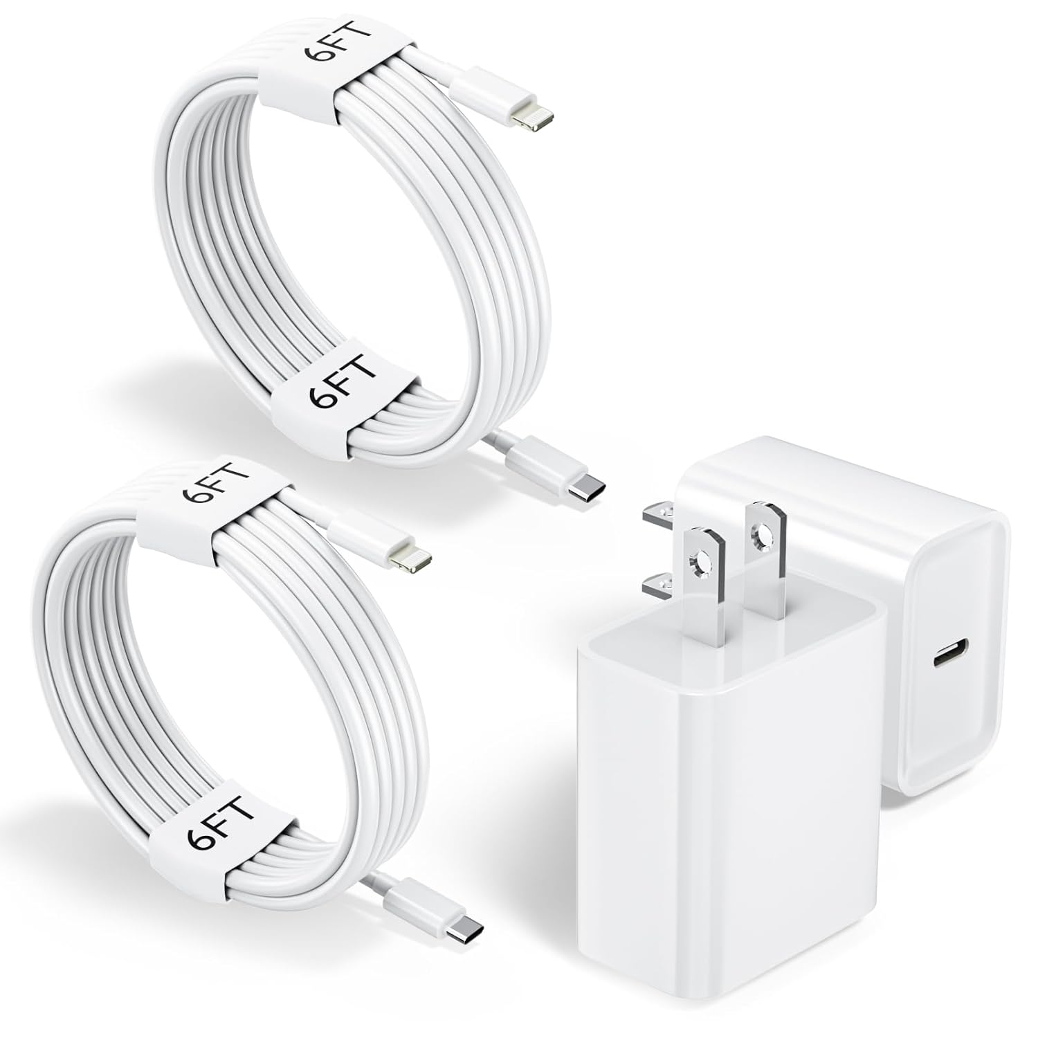 iPhone Charger Fast Charging,[Apple MFi Certified] 2 Pack Apple USB...