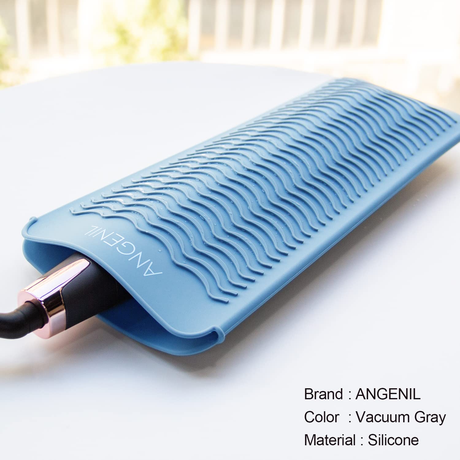ANGENIL Funda de almohadilla de silicona resistente al calor para v...