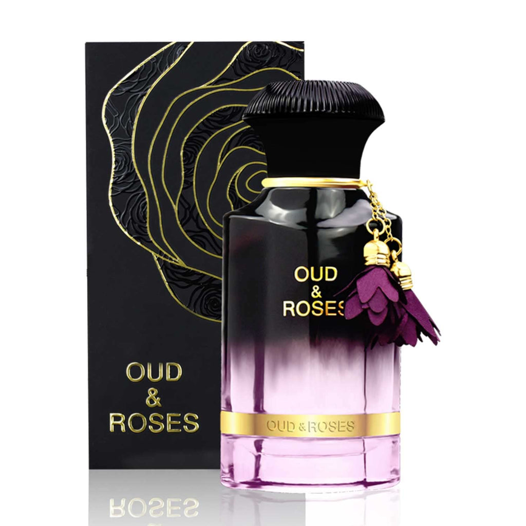 AHMED Oud &amp; Roses - Perfume oriental unisex de 2.0 fl oz para h...