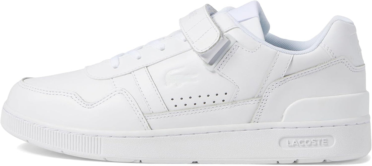 Lacoste Zapatillas de cuero con velcro en T