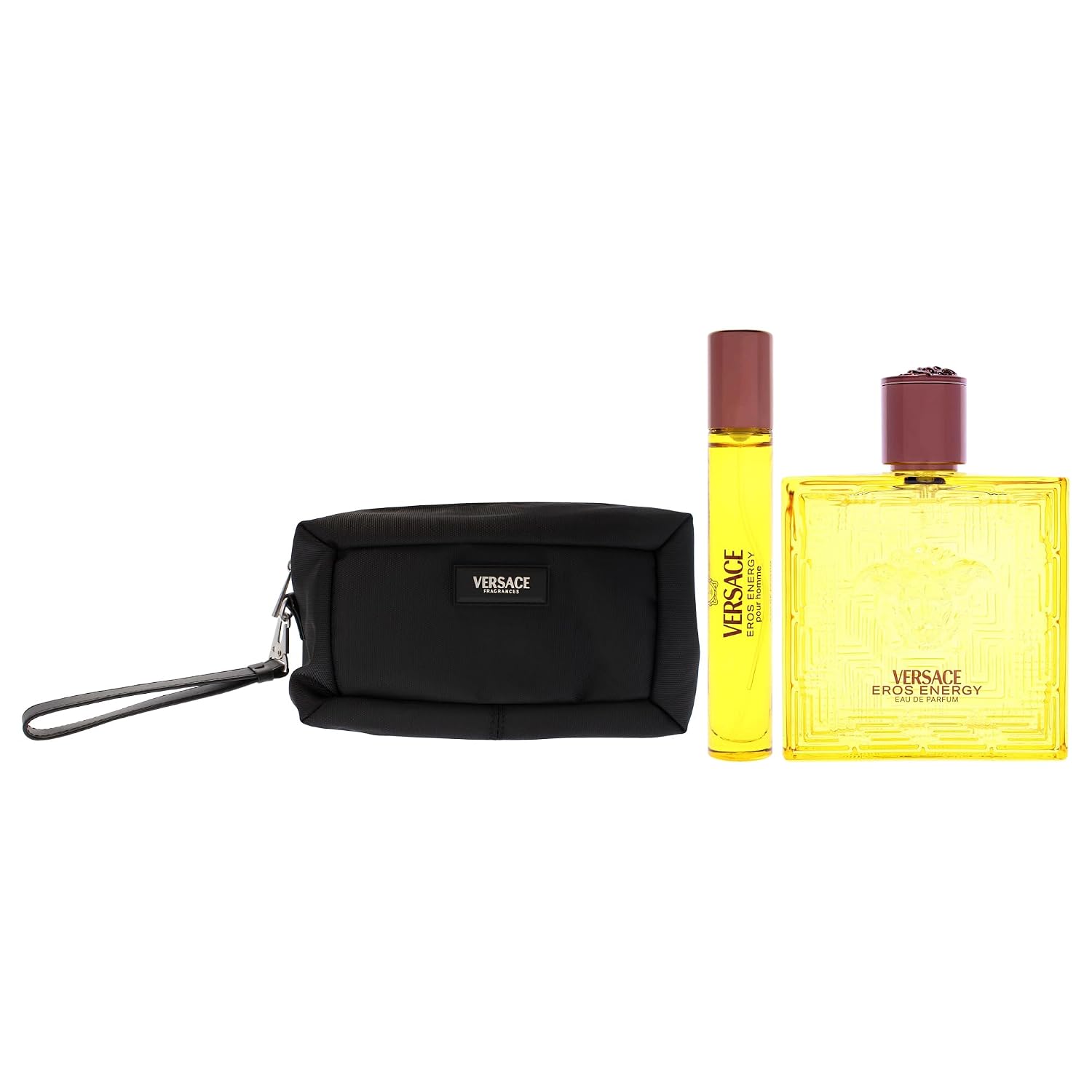 Versace Eros Energy by Versace - Juego de regalo de 3 piezas de 3.4...