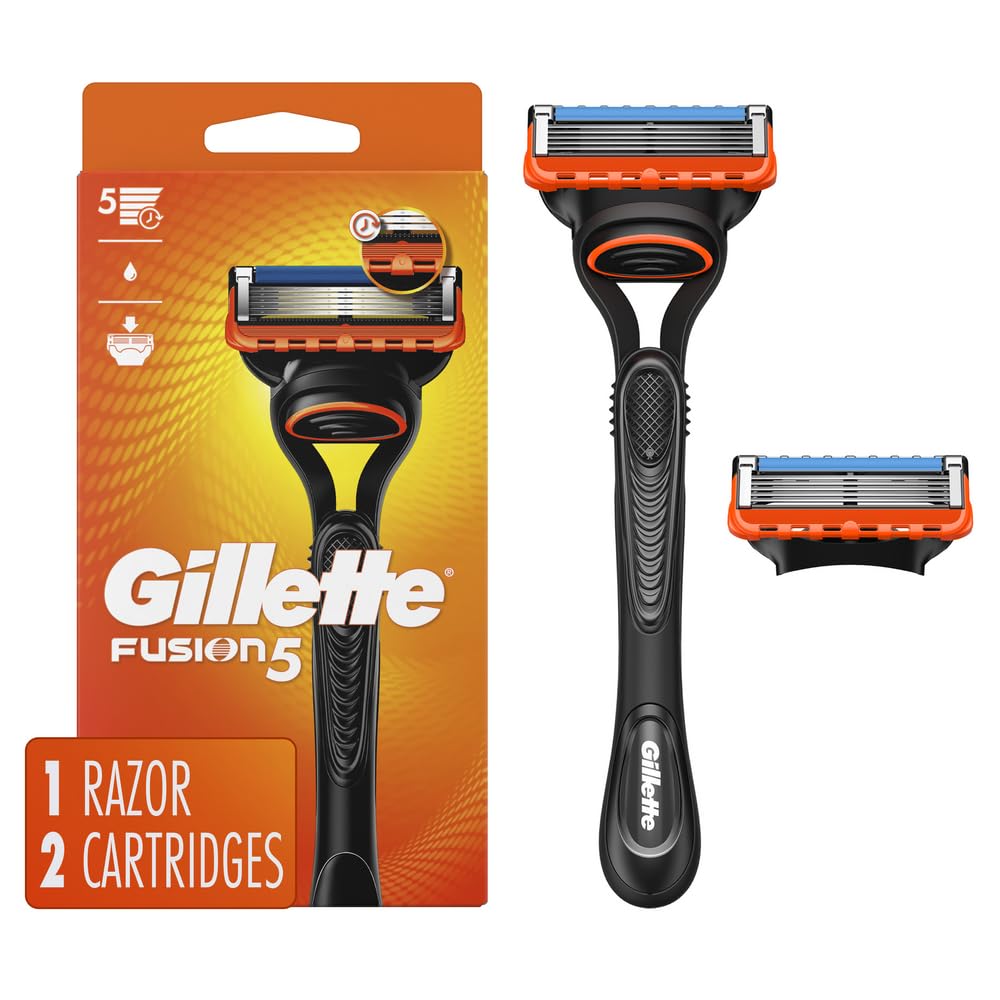 Gillette Fusion5 Maquinilla de afeitar para hombre, mango + 2 repue...