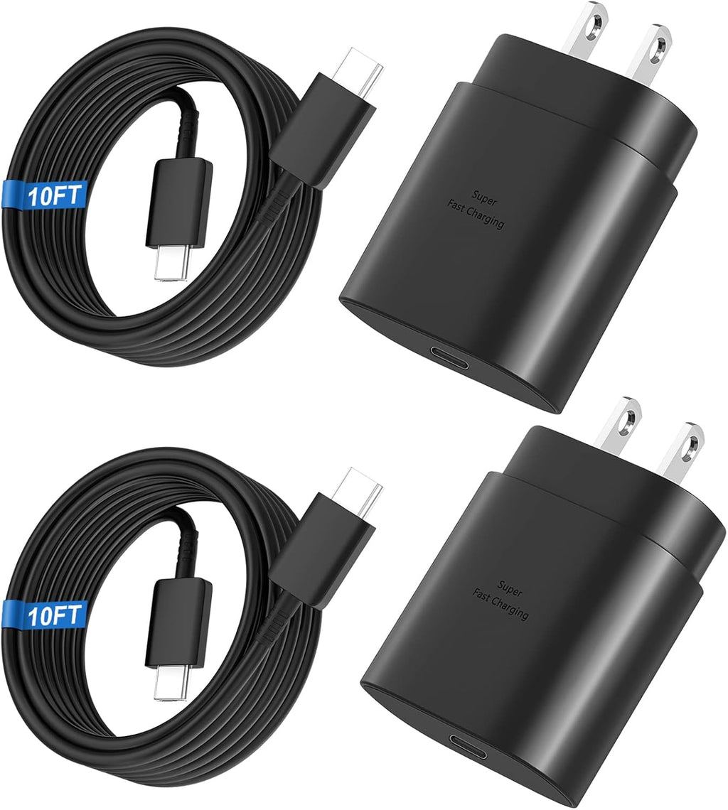 Cargador súper rápido tipo C, cargador de pared USB C de 25 W de ca...
