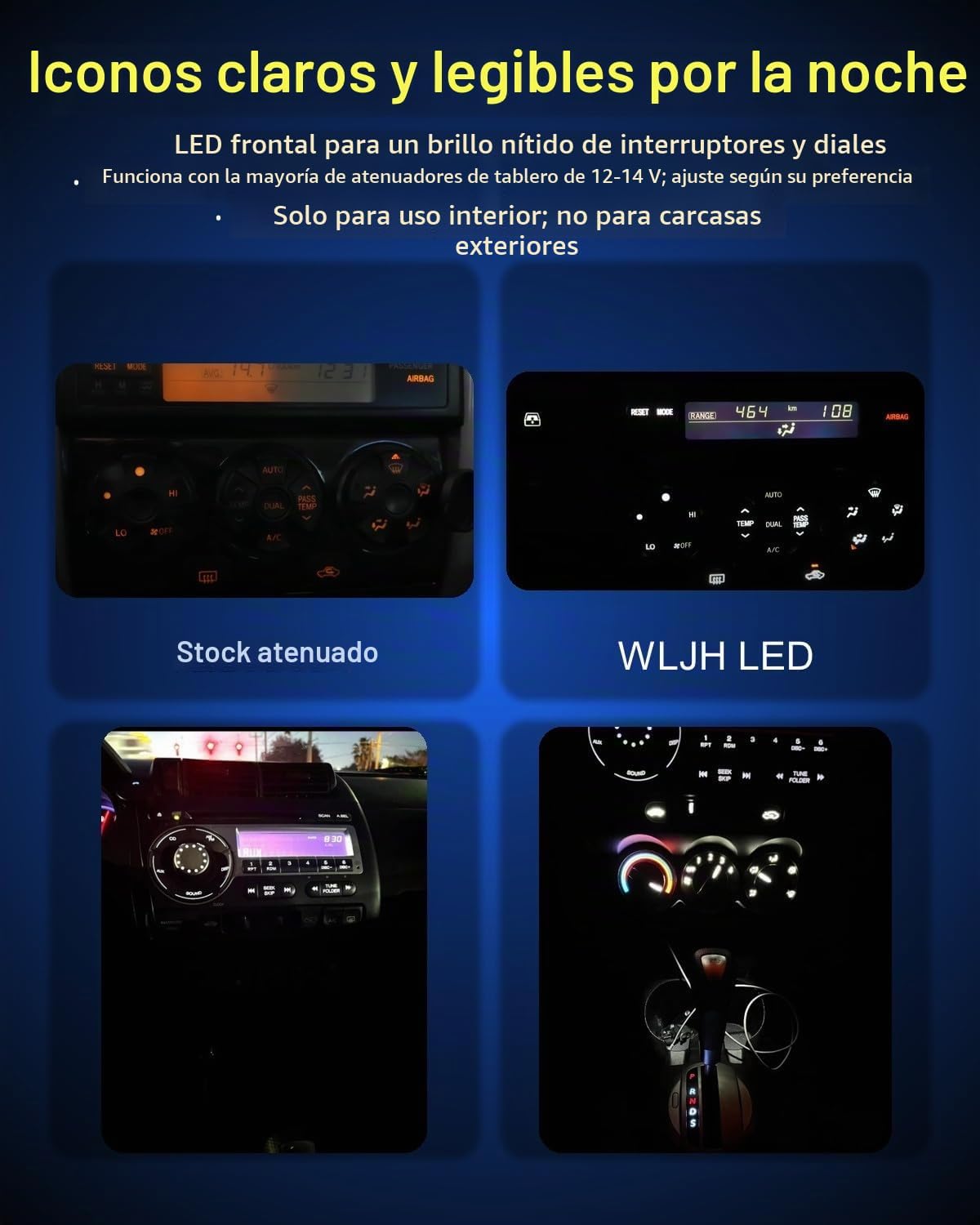 Luces LED T3 Neo Wedge, chip 3030, bombillas\/luces para reloj, con...