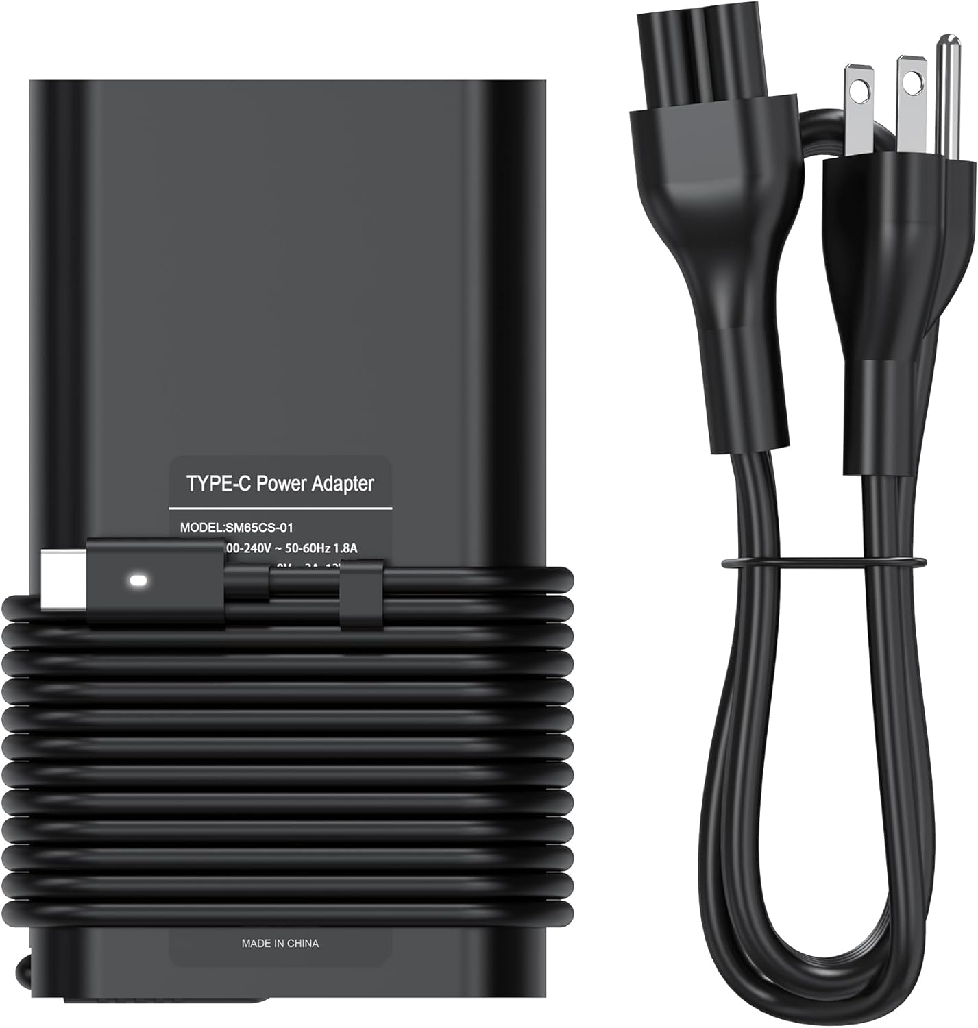 BULL-TECH Cargador USB C de 65 W para laptop Dell Latitude 5285 528...