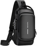 Bolso bandolera Rcrirth para hombres | Bolso cruzado antirrobo - Bo...