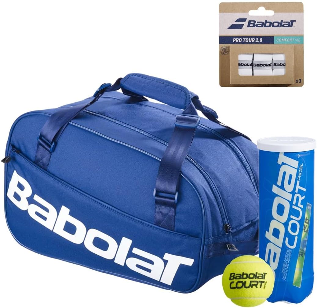 Bolsa de pádel Babolat Court S (azul marino) \u2013 Accesorios opci...