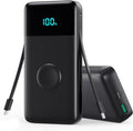 Cargador portátil de 40800 mAh para iPhone con cable integrado y ca...