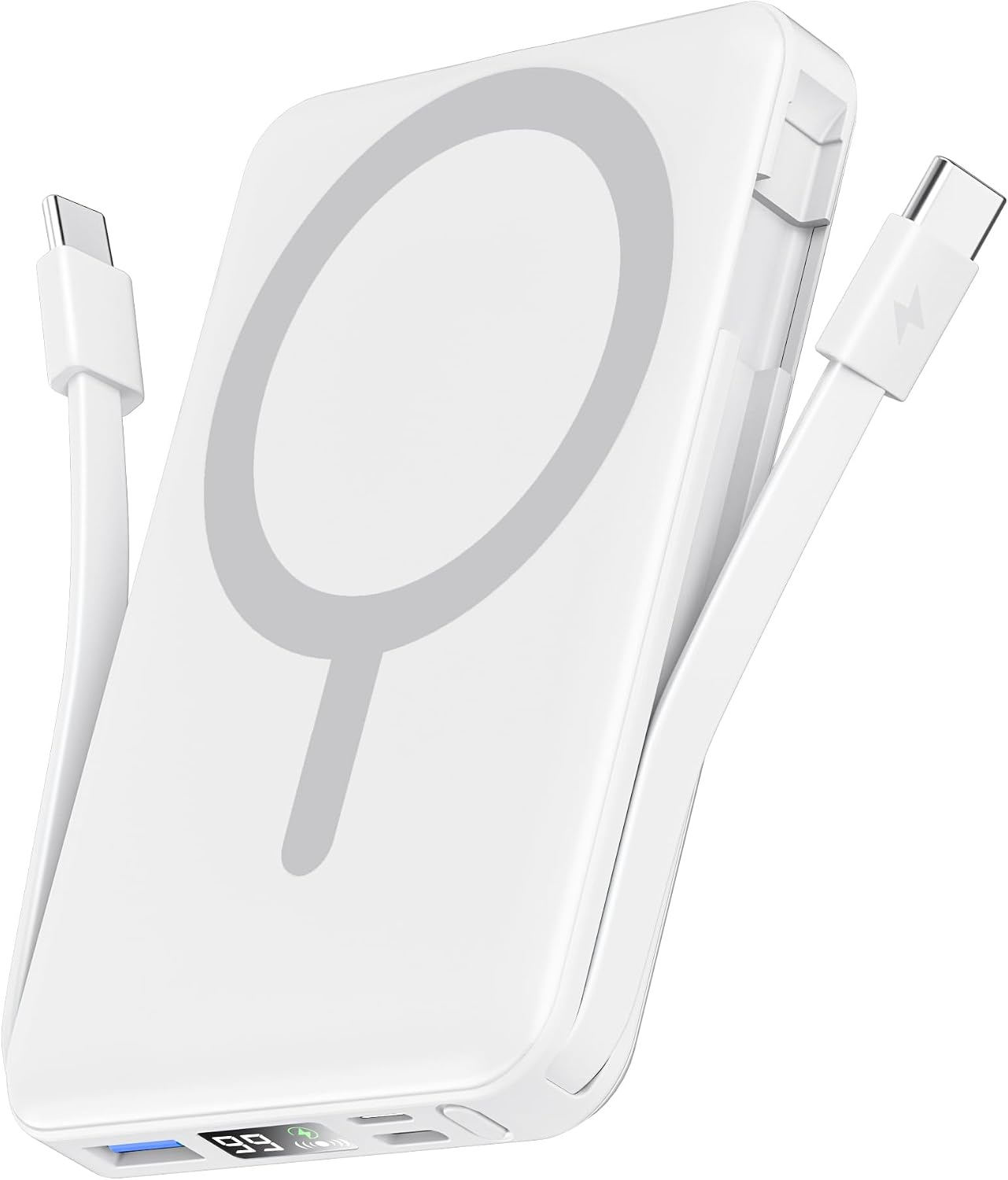 podoru para Magsafe Paquete de baterías, banco de energía magnético...