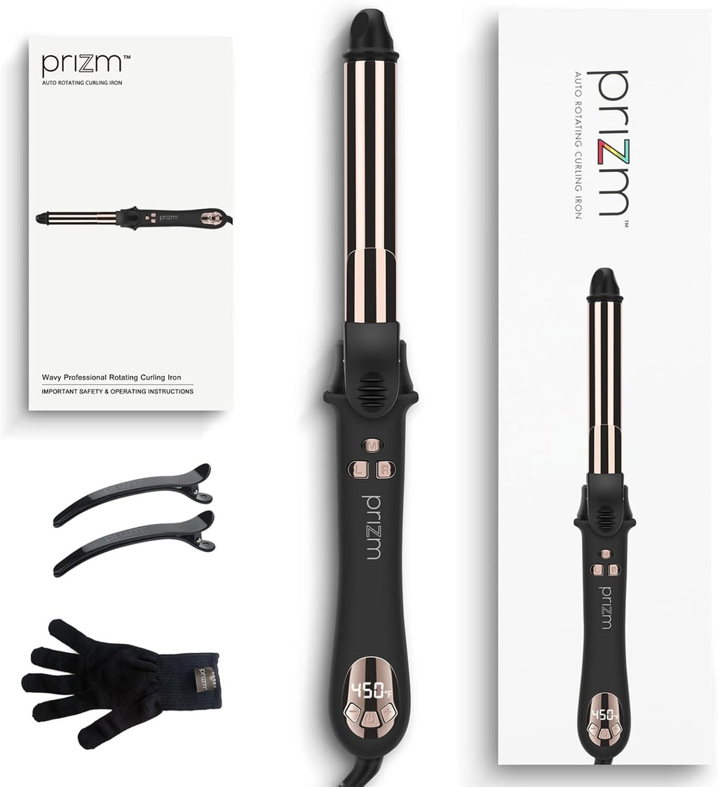 Prizm Rizador giratorio, rizador de pelo automático de 1 pulgada \/...