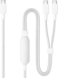 Cable Anker, cable USB C a USB C de 4 pies 2 en 1 de 140 W máx., ca...
