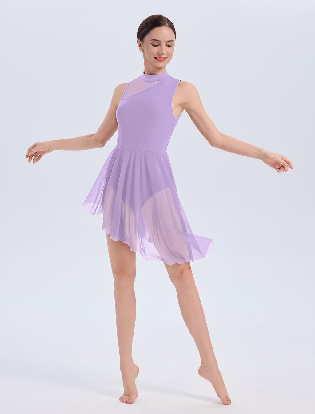 AFAVOM Vestido de baile lírico para mujer, disfraces de baile conte...