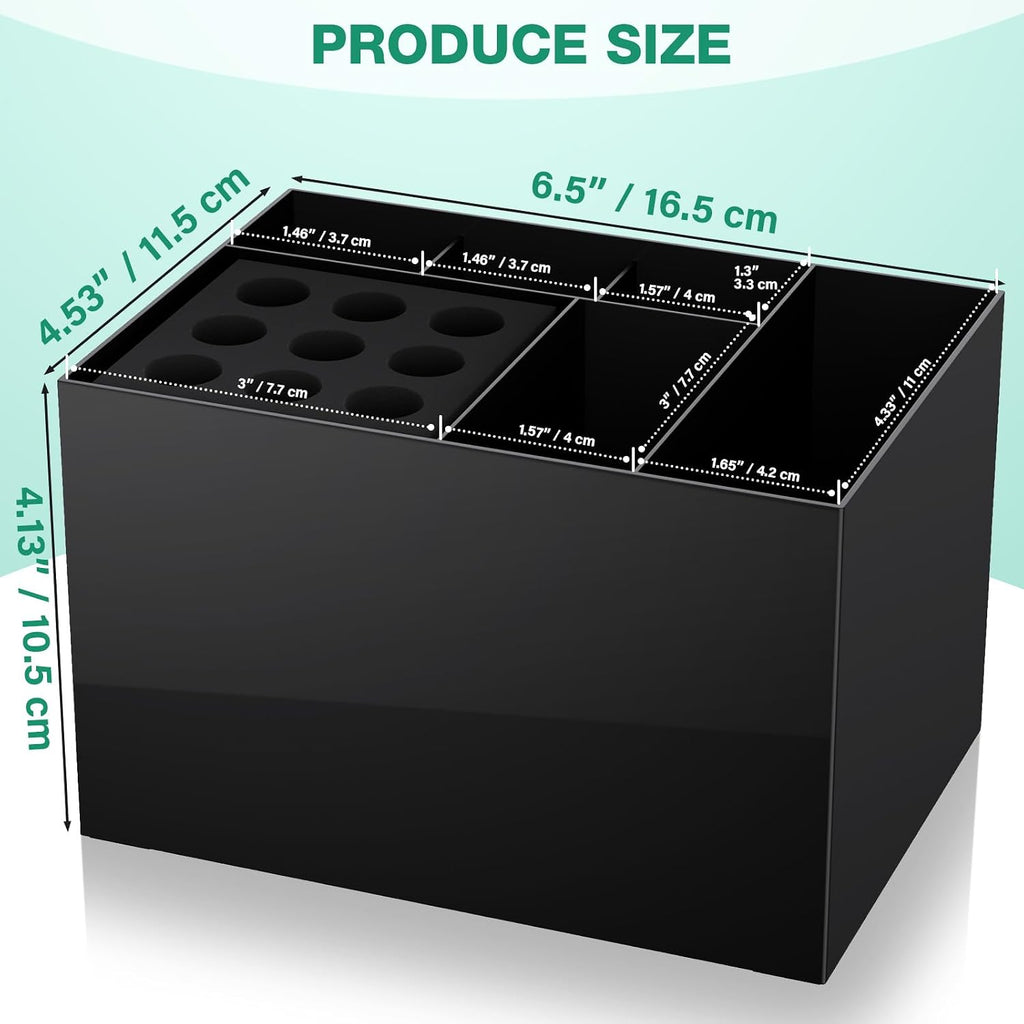 Noverlife Caja de Soporte para Tijeras de Peluquería, Soporte de Ci...