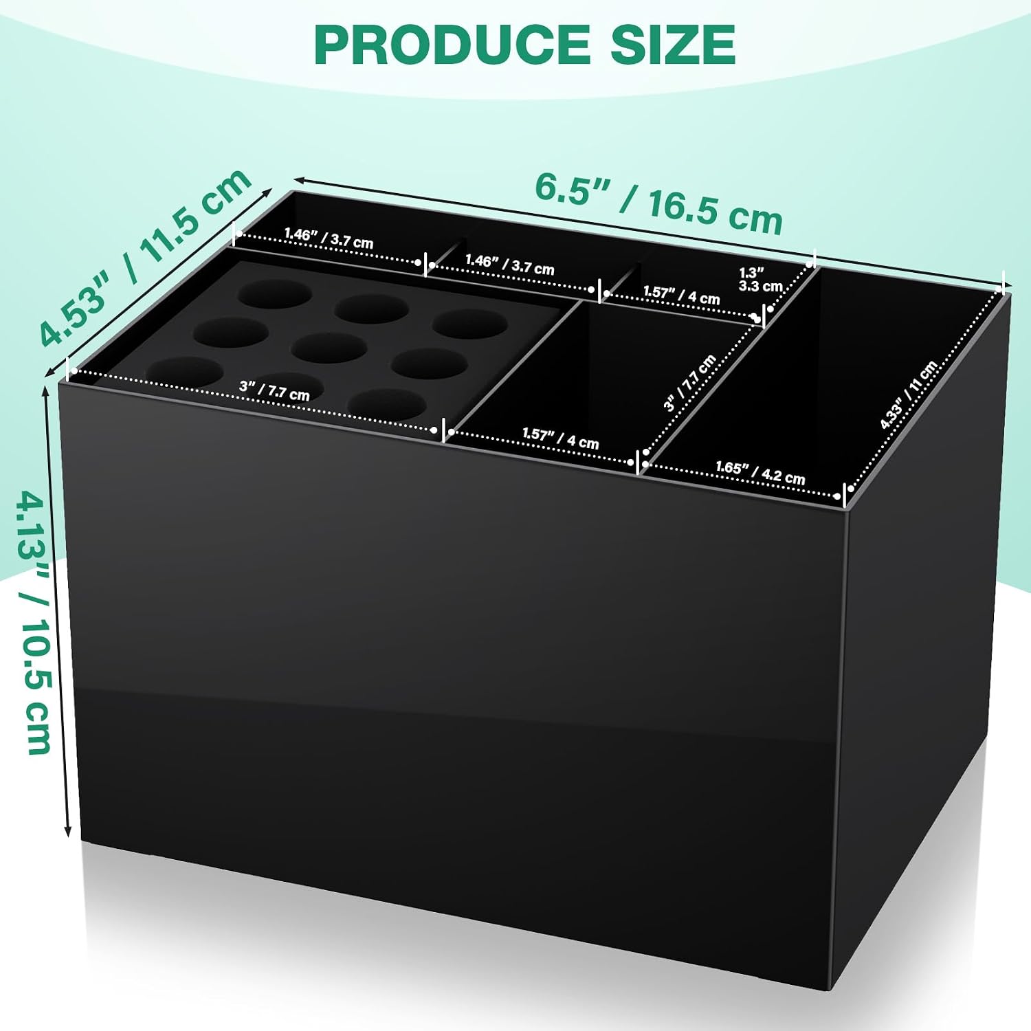 Noverlife Caja de Soporte para Tijeras de Peluquería, Soporte de Ci...