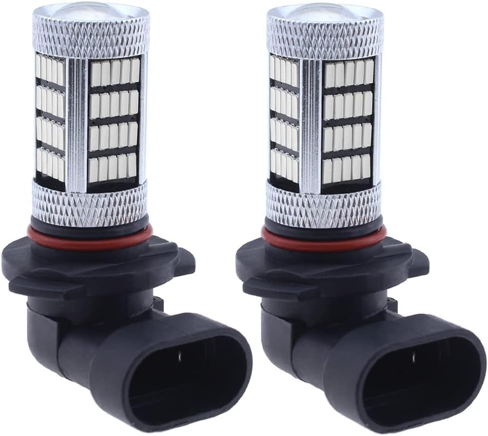 GLOFE Bombillas LED de alta potencia de 92 SMD rojas 9005 9006 9145...