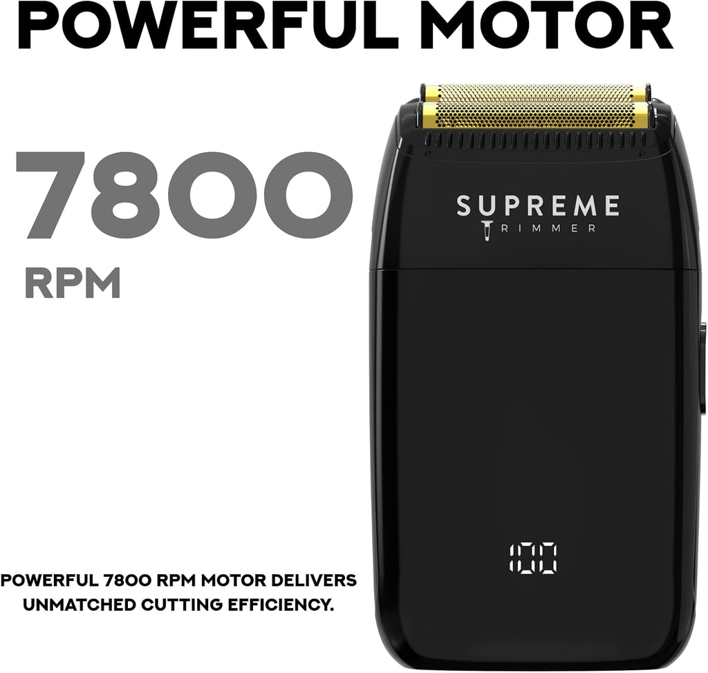 Supreme Trimmer Crunch Lite STF600 | Afeitadora profesional de dobl...