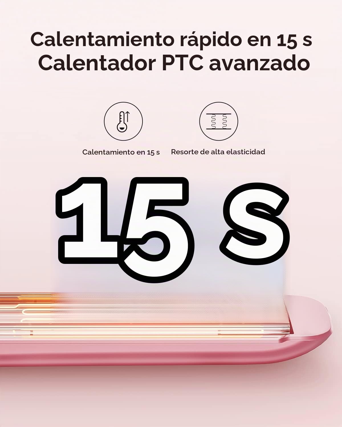 Wavytalk Plancha Alisadora de Cabello de Salón, Función de Iones Ne...