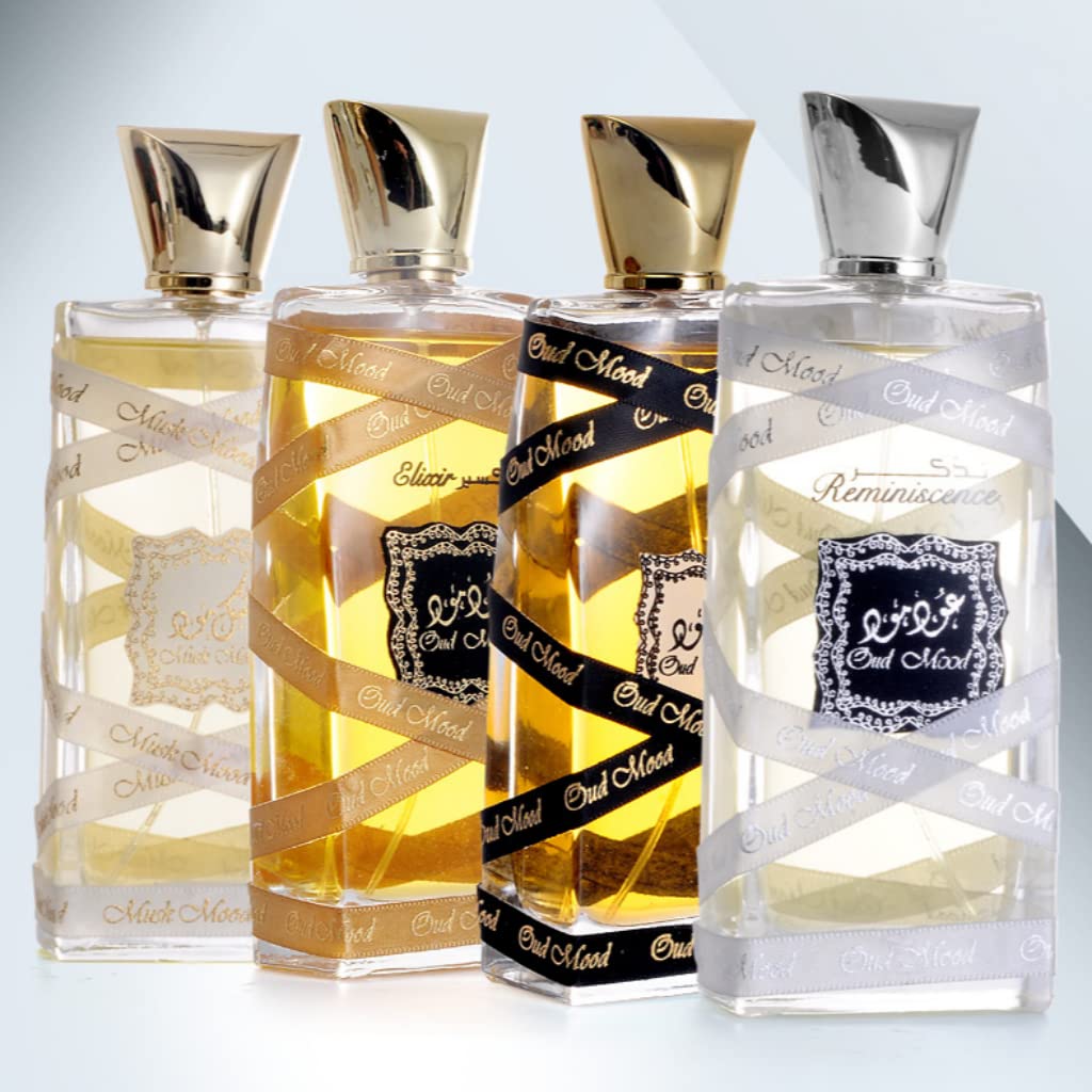 Lattafa Eau de Parfum, unisex, 3.4 onzas | Estado de ánimo fuerte |...