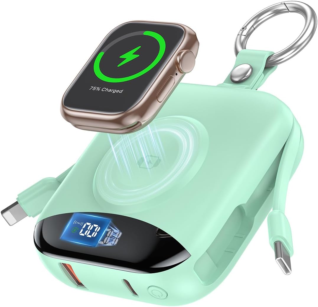 Cargador portátil, 10,000 mAh, 22,5 W, cargador de batería de carga...