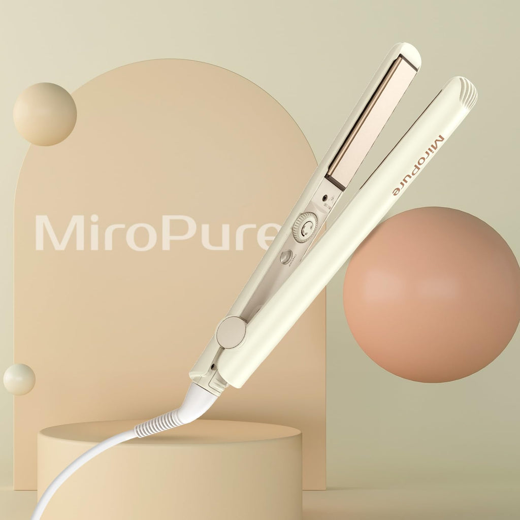 MiroPure Plancha de 1 pulgada, Alisador de pelo con calentamiento r...