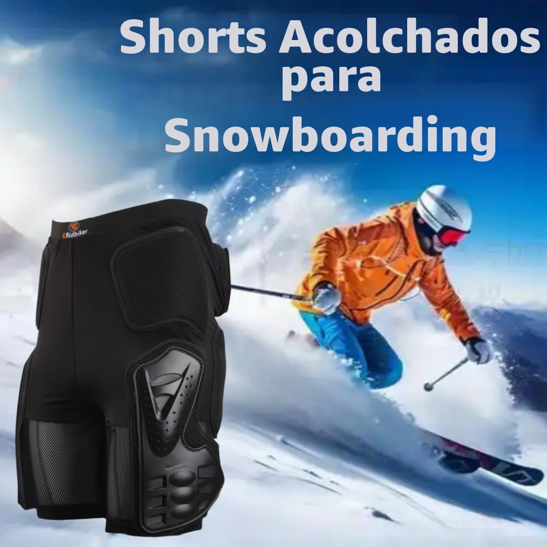 Almohadillas 3D para glúteos, pantalones cortos acolchados de prote...