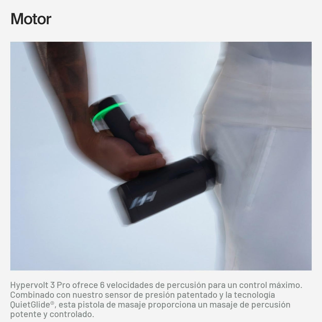 Hyperice Hypervolt 3 Pro - Pistola de masaje de percusión profesion...