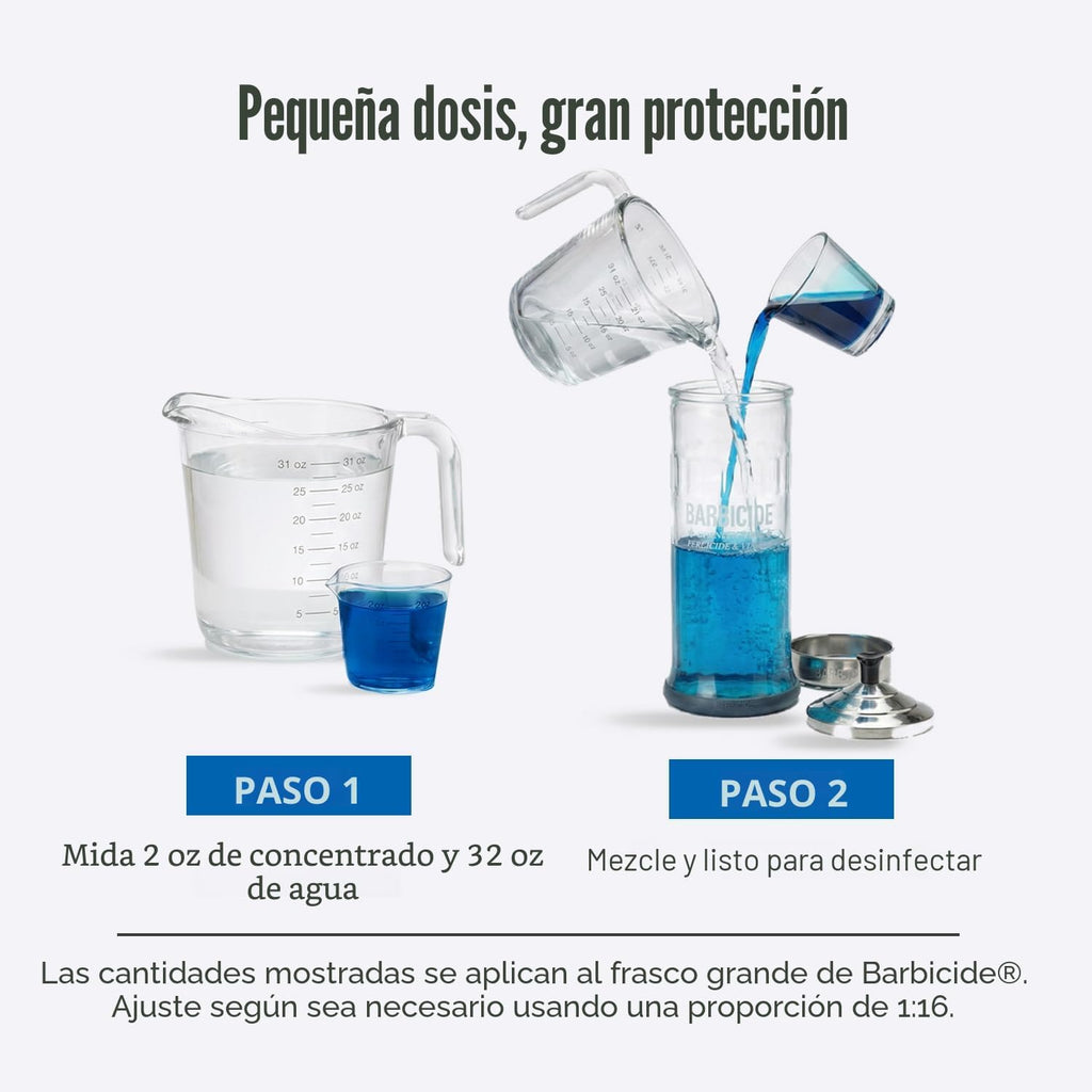 BARBICIDE Concentrado desinfectante de galón | Germicida de grado h...