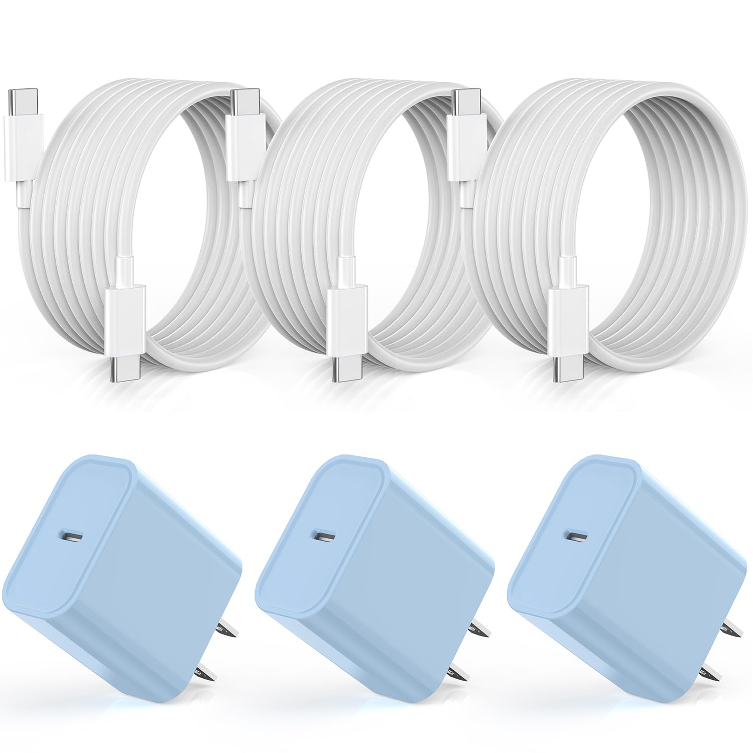 Certificado Apple MFi: cargador rápido USB C de 20 W para iPhone 17...