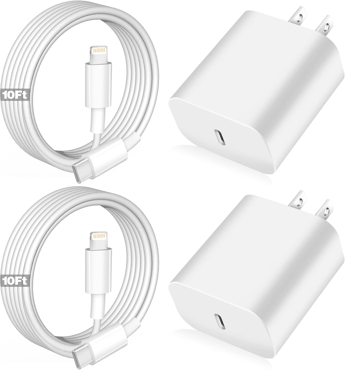 Cargador rápido para iPhone, cargador de Apple, cargador súper rápi...