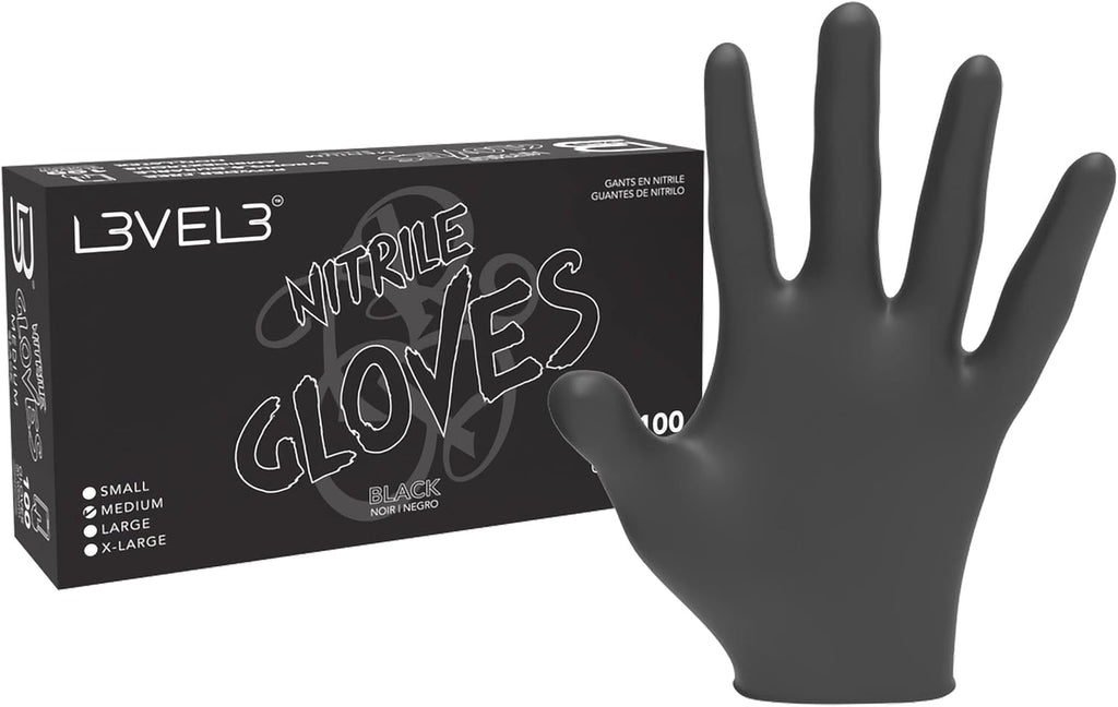 L3 Guantes de Nitrilo Nivel 3 - Guantes Desechables Profesionales d...