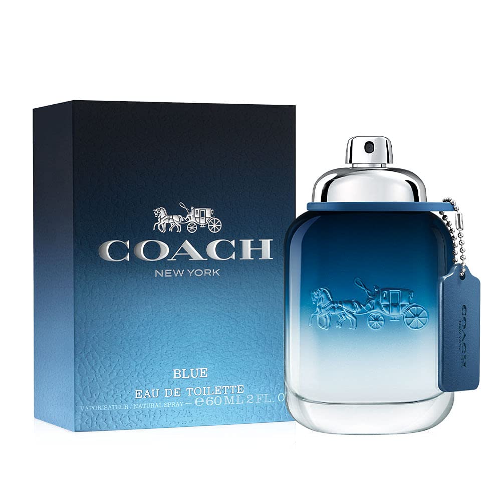 Coach Blue Eau de Toilette - Fragancia masculina - Fougere Watery -...