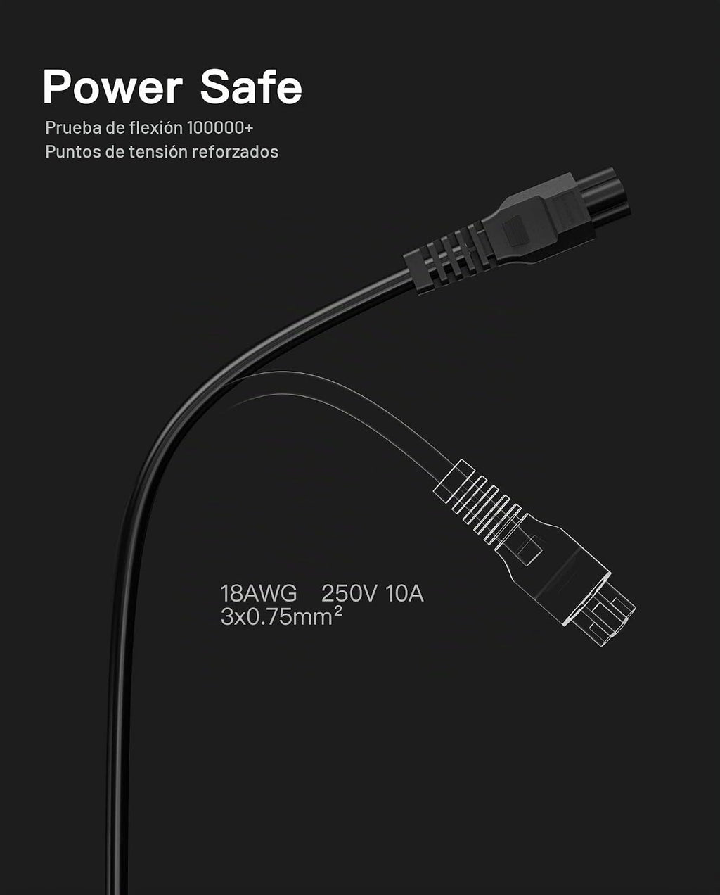 Cable de carga rápida stio Compatible con Ninebot de Segway MAX G3\...