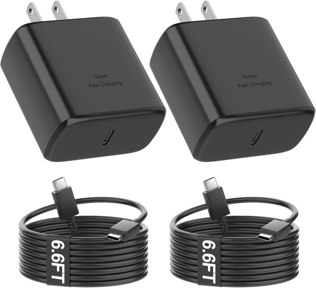 Samsung - Cargador súper rápido de 45 W, cargador USB C para teléfo...