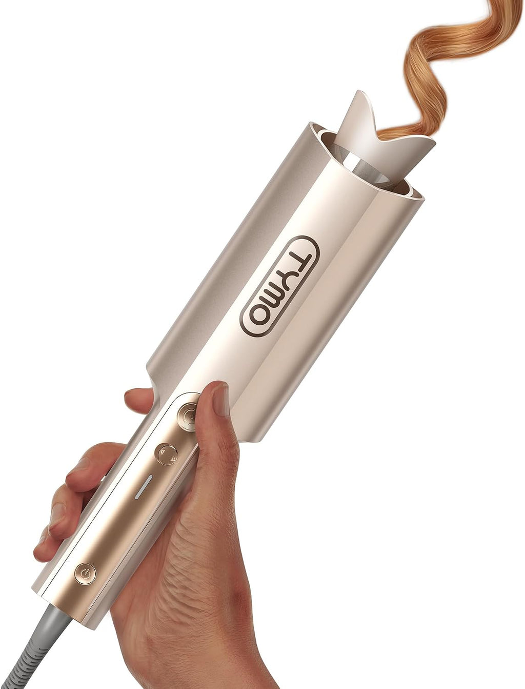 TYMO CurlPro Plus - Rizador giratorio automático, varita rizadora d...