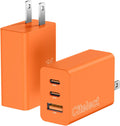 Paquete de 2 bloques de cargador USB C de 65 W, adaptador de carga...